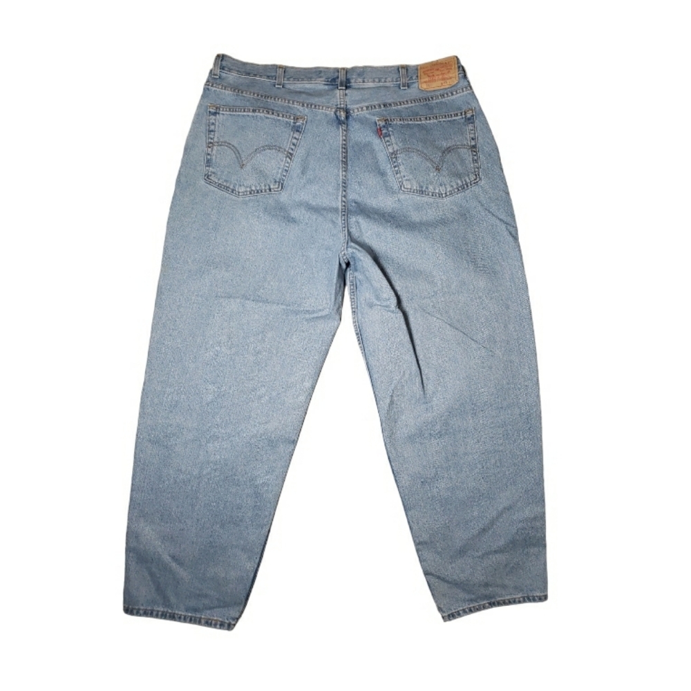 Levi's 560 Men's Comfort Fit Light Wash Blue Denim Jeans Size 42x30